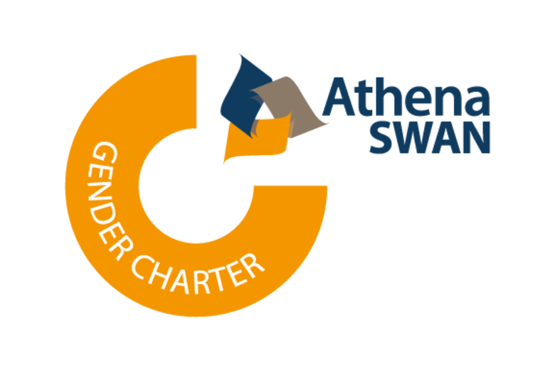 Advance Higher Education membership logo with a gold circle and triangle in the top right corner 